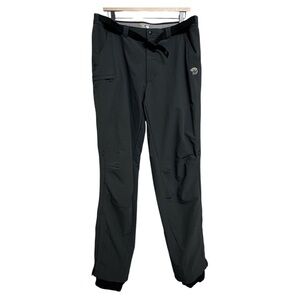 Mountain Hardwear charcoal softshell pants sz: Lrg